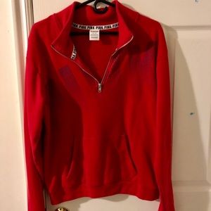 VS Pink quarter zip